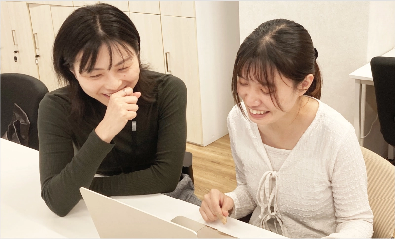 N.Mさんのインターン中の様子2